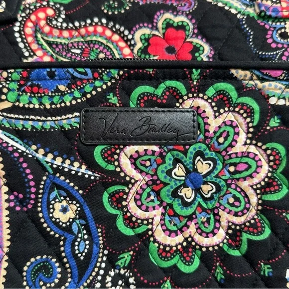 Vera Bradley Grand Weekender Travel Bag in Retired Kiev Paisley Print - Picture 8 of 15